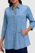 Foxcroft Cici Denim Tunic