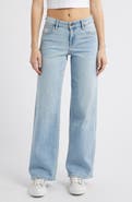 HIDDEN JEANS Clean Low Rise Wide Leg Dad Jeans