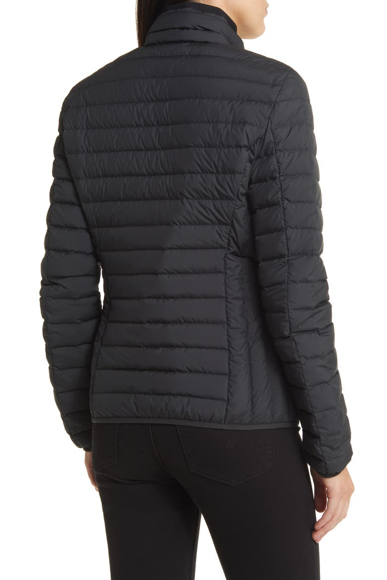 Geena Down Puffer Jacket, Alternate, color, BLACK