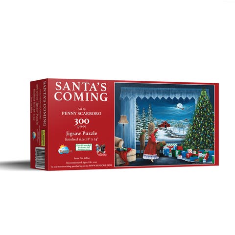 Santa's Coming 300 piece Jigsaw Puzzle for Adults