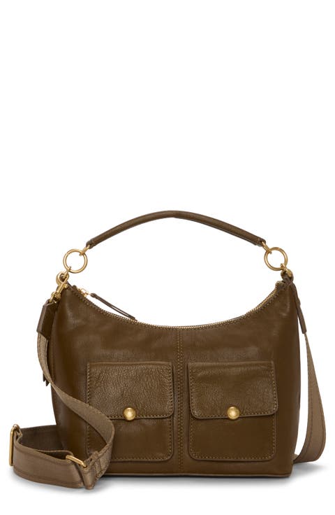 Carly Leather Shoulder Bag