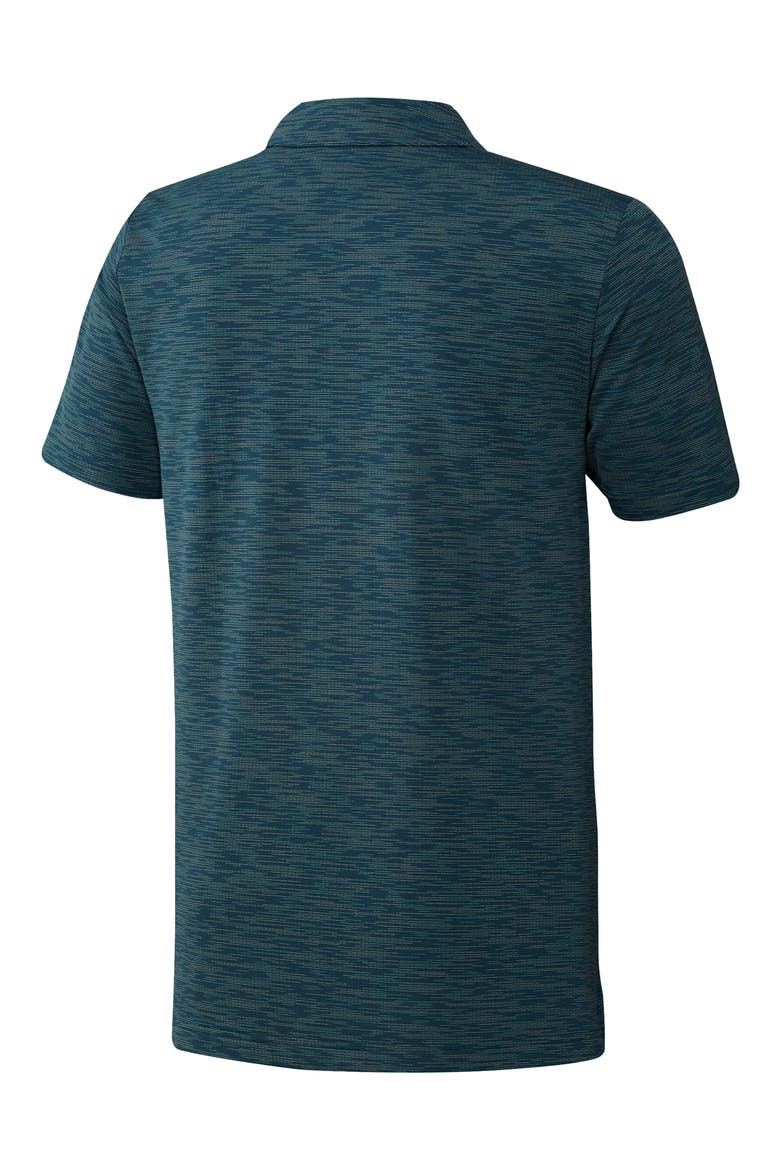 Mesh Broken Stripe Performance Polo, Alternate, color, WILD TEAL/ ACID MINT