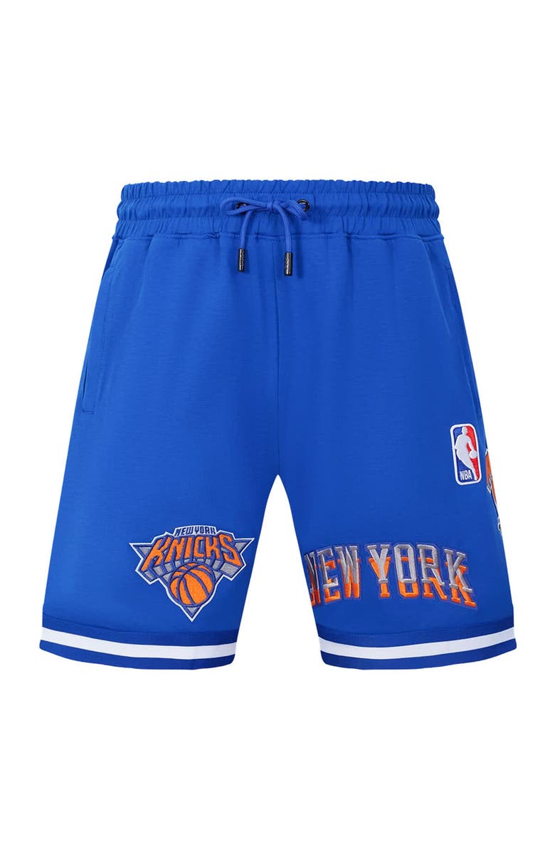 PRO STANDARD Men's Pro Standard Blue New York Knicks 2024/25 City Edition 2.0 Shorts, Alternate, color,