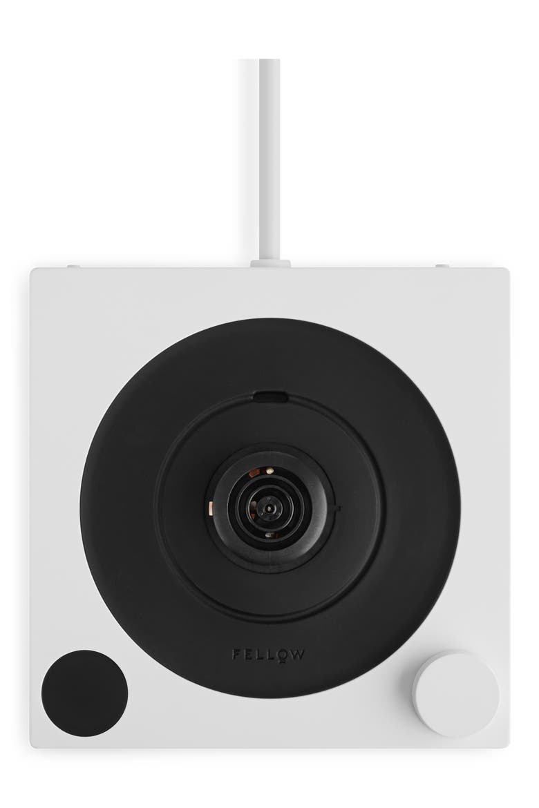 Corvo EKG Electric Kettle, Alternate, color, MATTE WHITE W/MAPLE ACCENTS