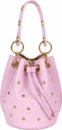 Persaman New York Paolina Studded Leather Bucket Bag