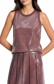 NIC+ZOE Sequin Sweater Tank