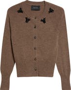 Simone Rocha Embellished Cashmere Cardigan