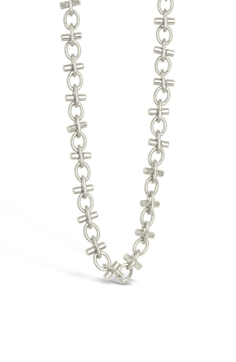 Sterling Forever Amaya Chain Necklace, Alternate, color,