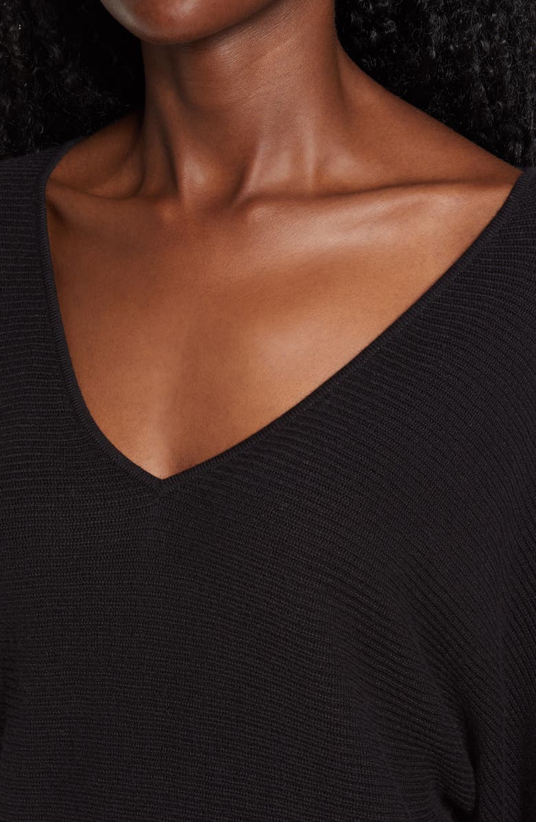 Leith Dolman Sleeve V-Neck Sweater, Alternate, color, 