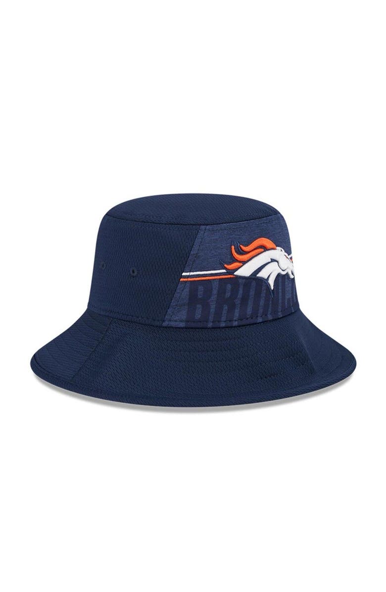 New Era Men's New Era  Navy Denver Broncos 2023 NFL Training Camp Stretch Bucket Hat, Alternate, color, 