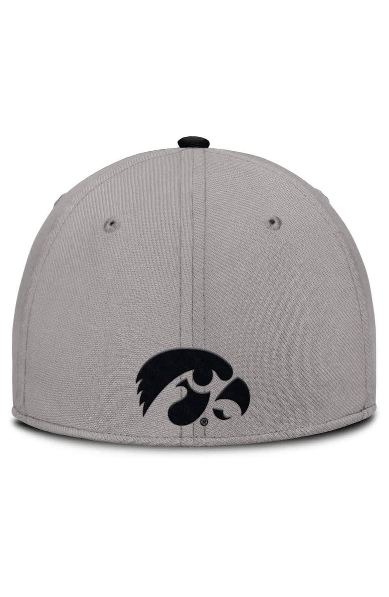 Nike Men's Nike Gray Iowa Hawkeyes Rise Prep Performance Flex Hat, Alternate, color, Gray