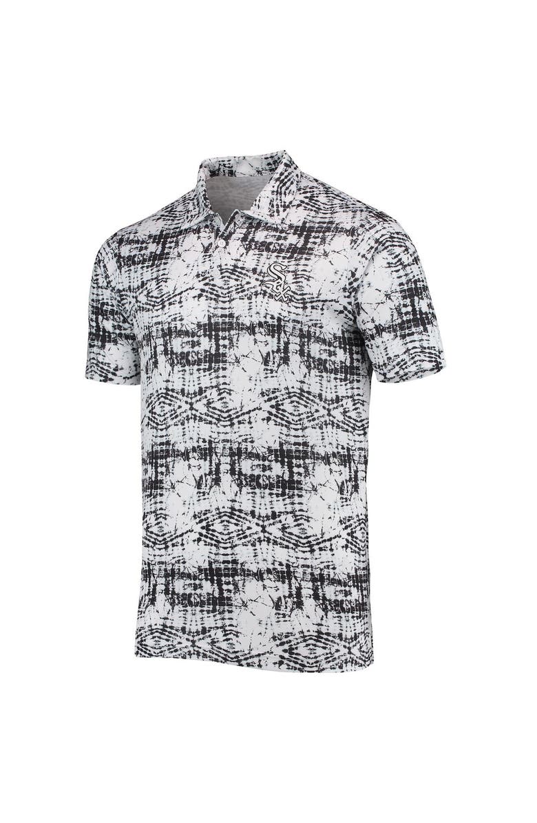 ANTIGUA Men's Antigua Black Chicago White Sox Vivid Polo, Alternate, color, Black