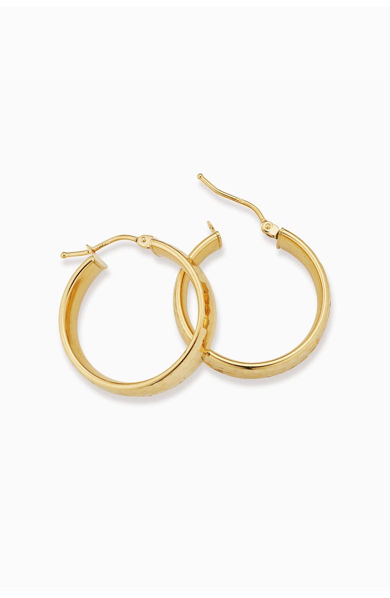 Oradina 18K Gold Reflections Bold Hoops, Alternate, color, 