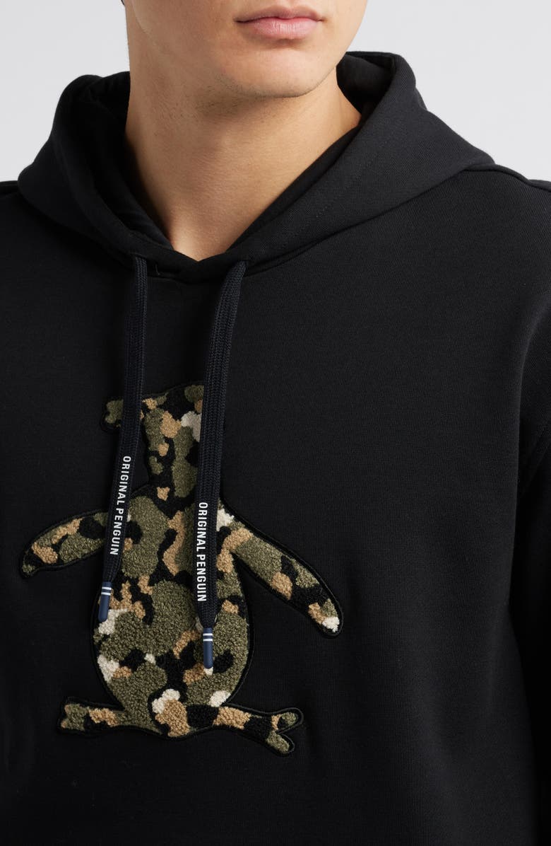 Original Penguin Fleece Hoodie, Alternate, color,