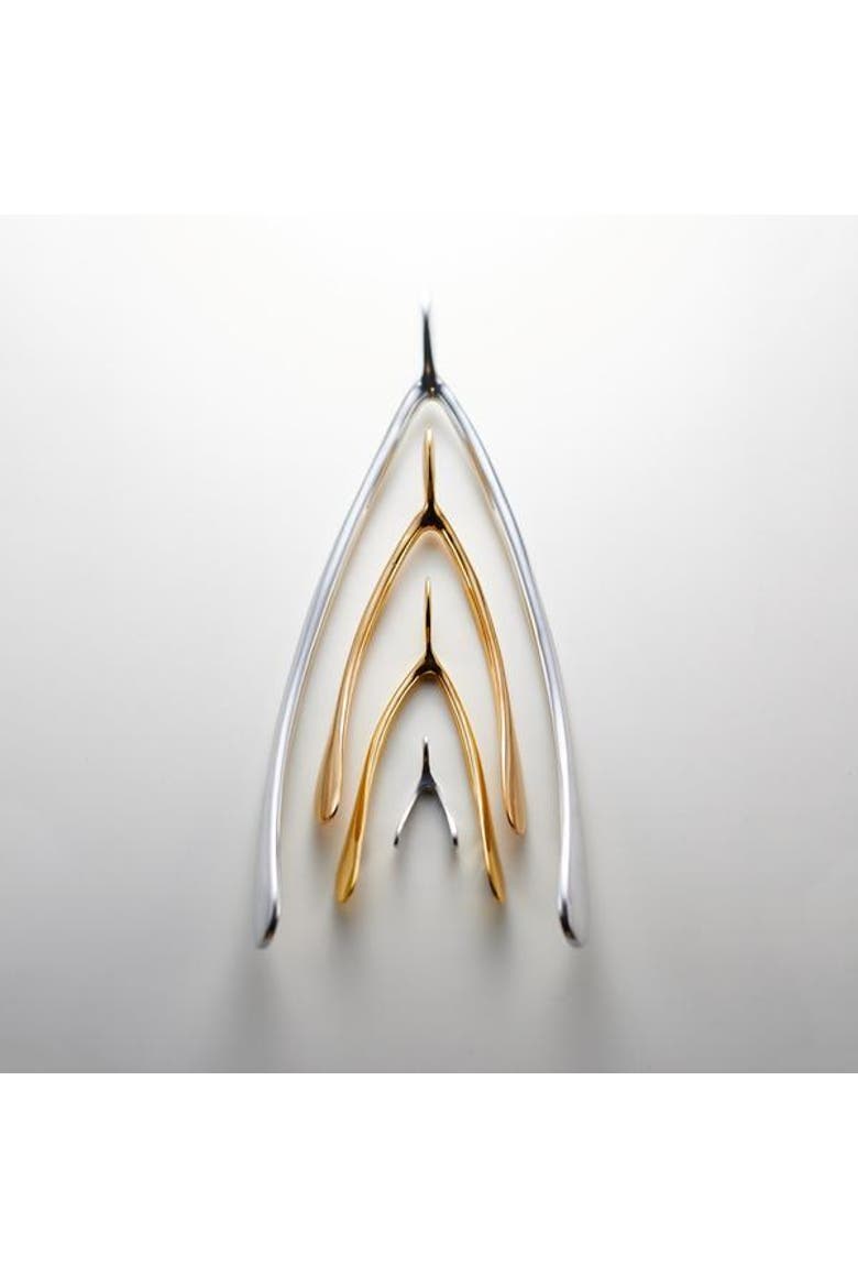 Wishbone Catchall Tray, Alternate, color, Gold