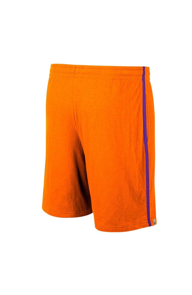 COLOSSEUM Men's Colosseum Orange Clemson Tigers Thunder Slub Shorts, Alternate, color, 