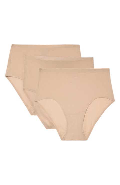 Soft Stretch 3-Pack High Cut Briefs