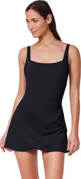 Profile by Gottex Tutti Frutti Square Neck Wrap Sarong Swimdress