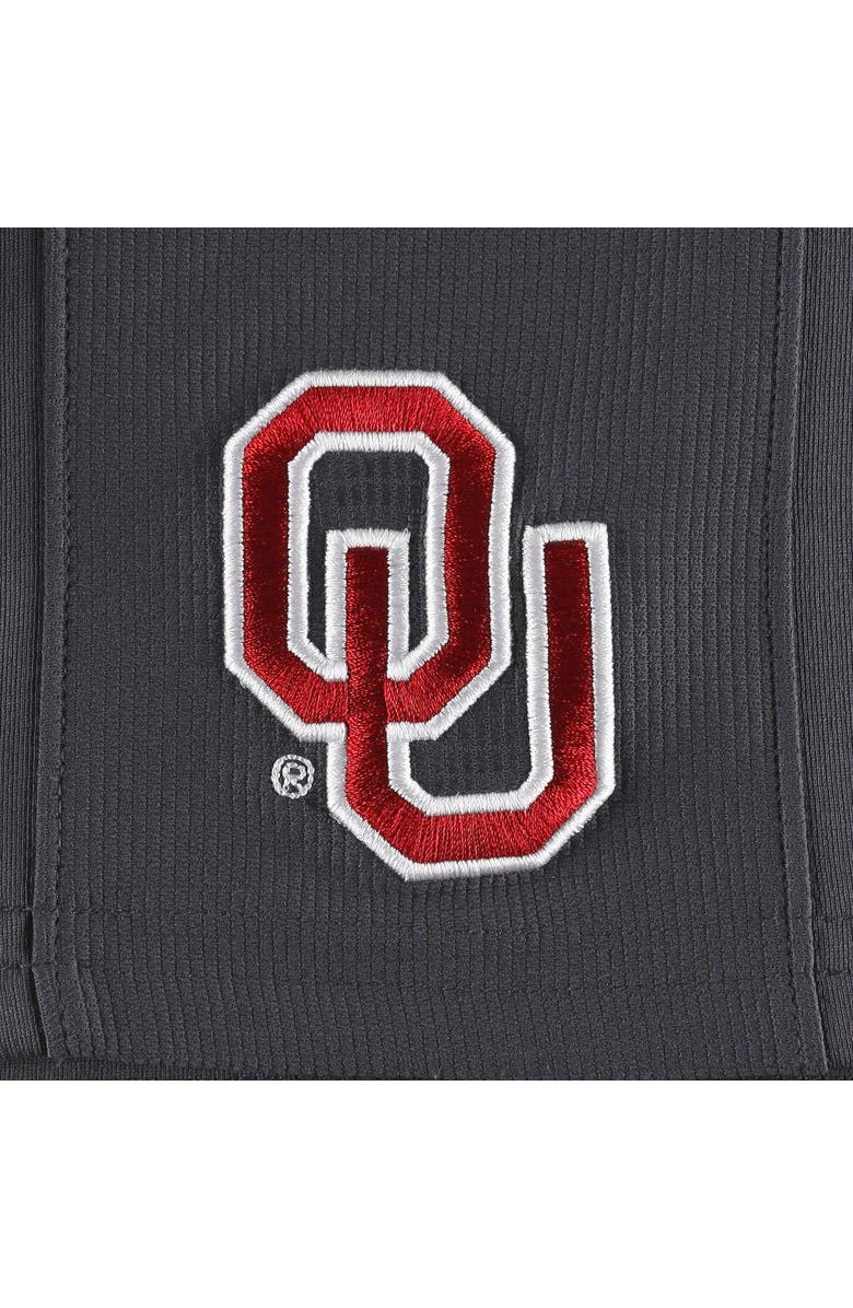 Jordan Brand Men's Jordan Brand Anthracite Oklahoma Sooners Performance Knit Shorts, Alternate, color, Anthracite