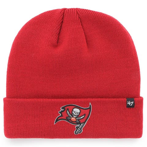 Men's '47 Red Tampa Bay Buccaneers Secondary Basic Cuffed Knit Hat