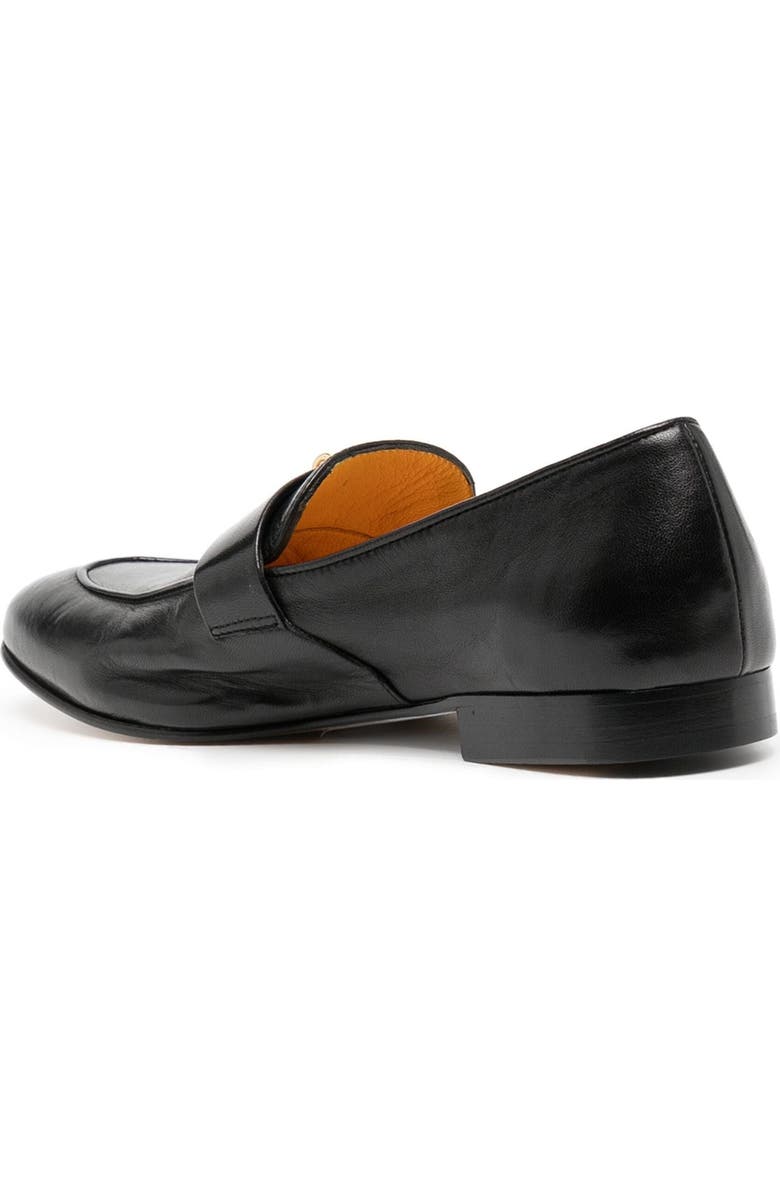 Madison Maison Flat Lock Loafer, Alternate, color, Black