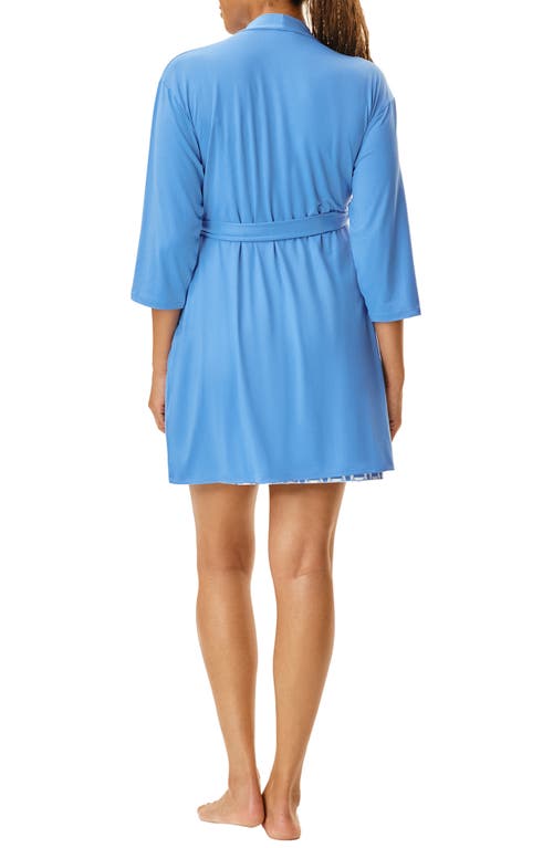 Motherhood Maternity Maternity Robe And Nursing Chemise Sleep Set With Baby Swaddle