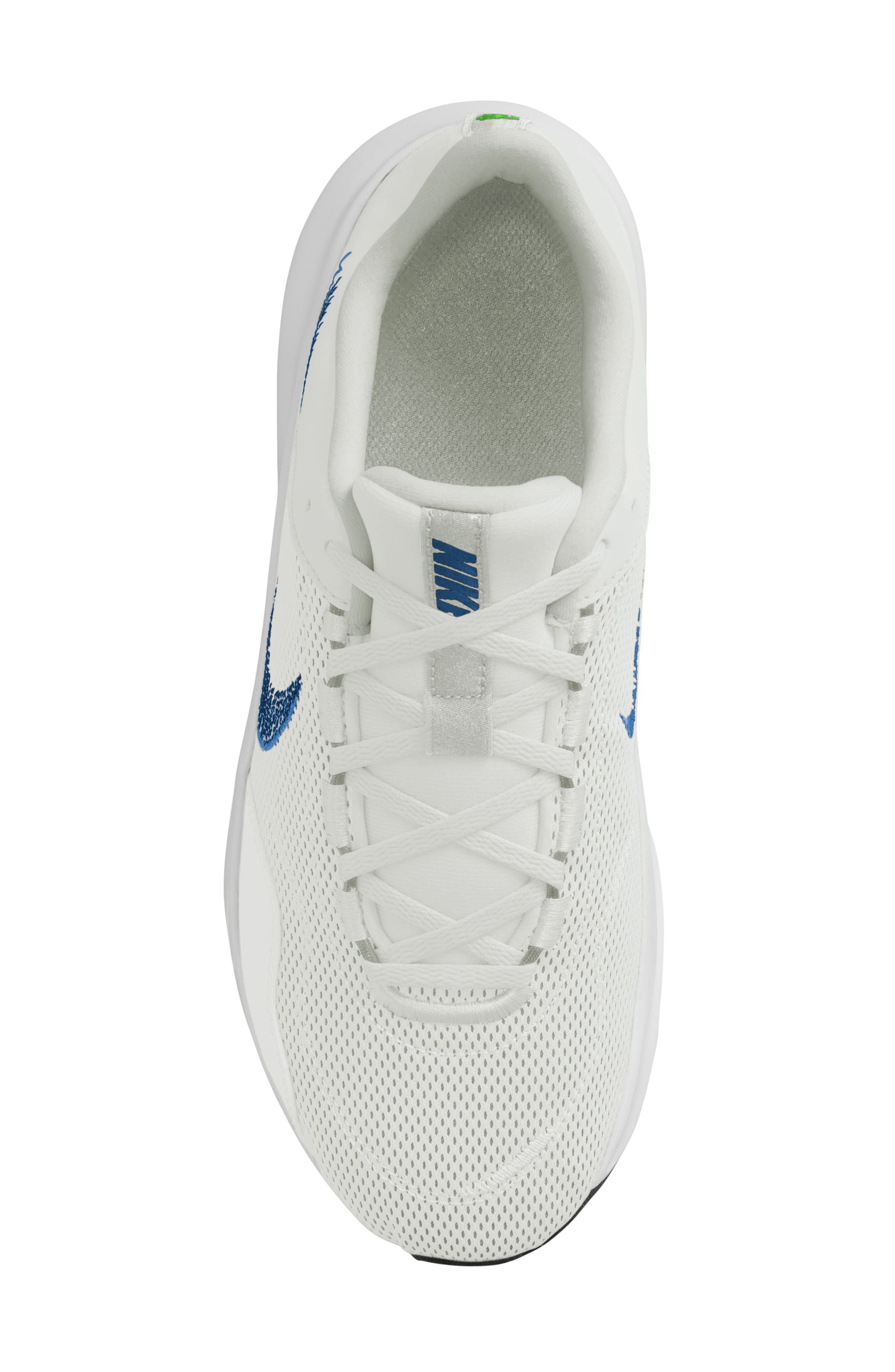Legend Essential 3 Next Nature Training Shoe, Alternate, color, PLATINUM TINT/ BLUE/ WHITE