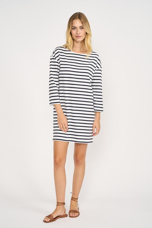 Marea Mariner Dress In White