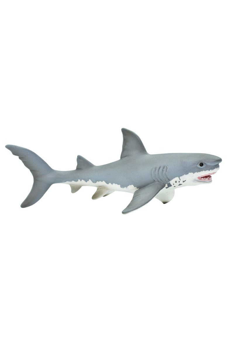 Safari Ltd. Great White Shark Toy, Main, color, NO COLOR
