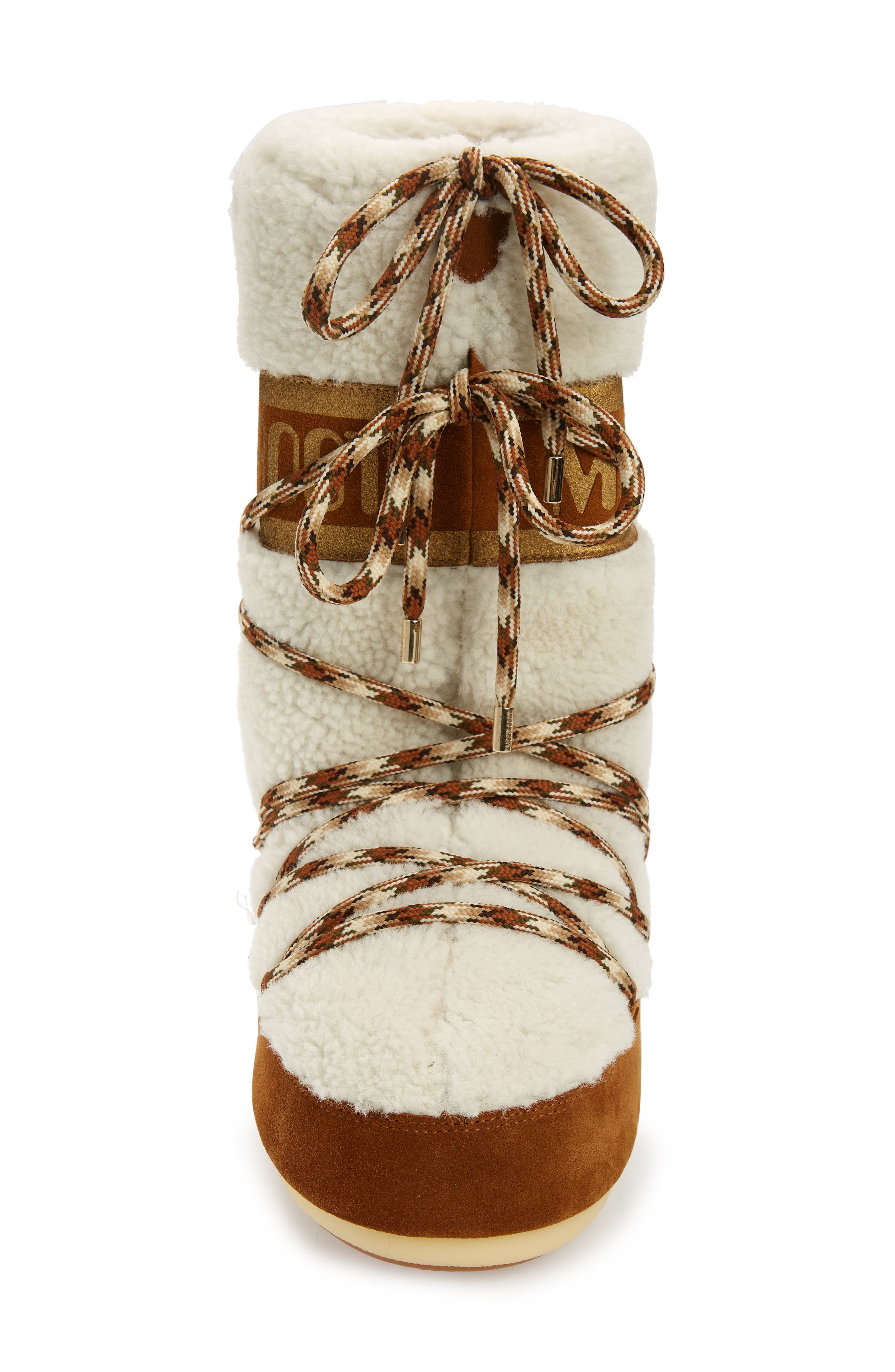 Moon Boot<sup>®</sup> Icon Genuine Shearling Boot, Alternate, color, 