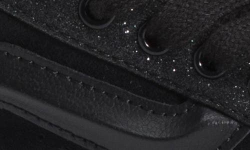 Vans Kids' Knu School Dazzled Black Sneaker In Black