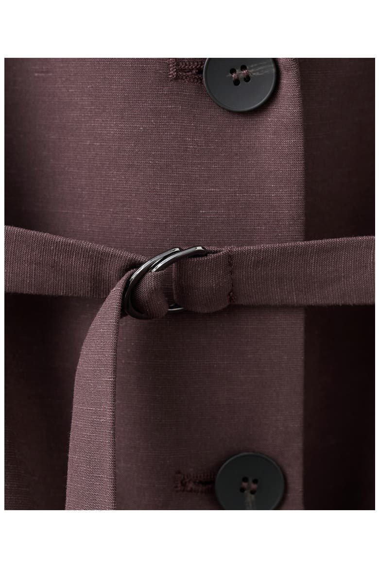 Argelia Belted Short Sleeve Blazer, Alternate, color, PURPLE