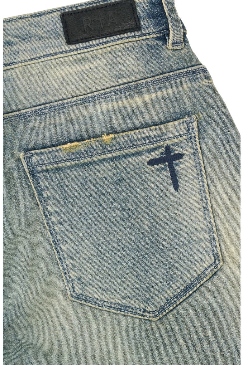 Kids' Grove Denim Bermuda Shorts, Alternate, color, DAWN WAVE