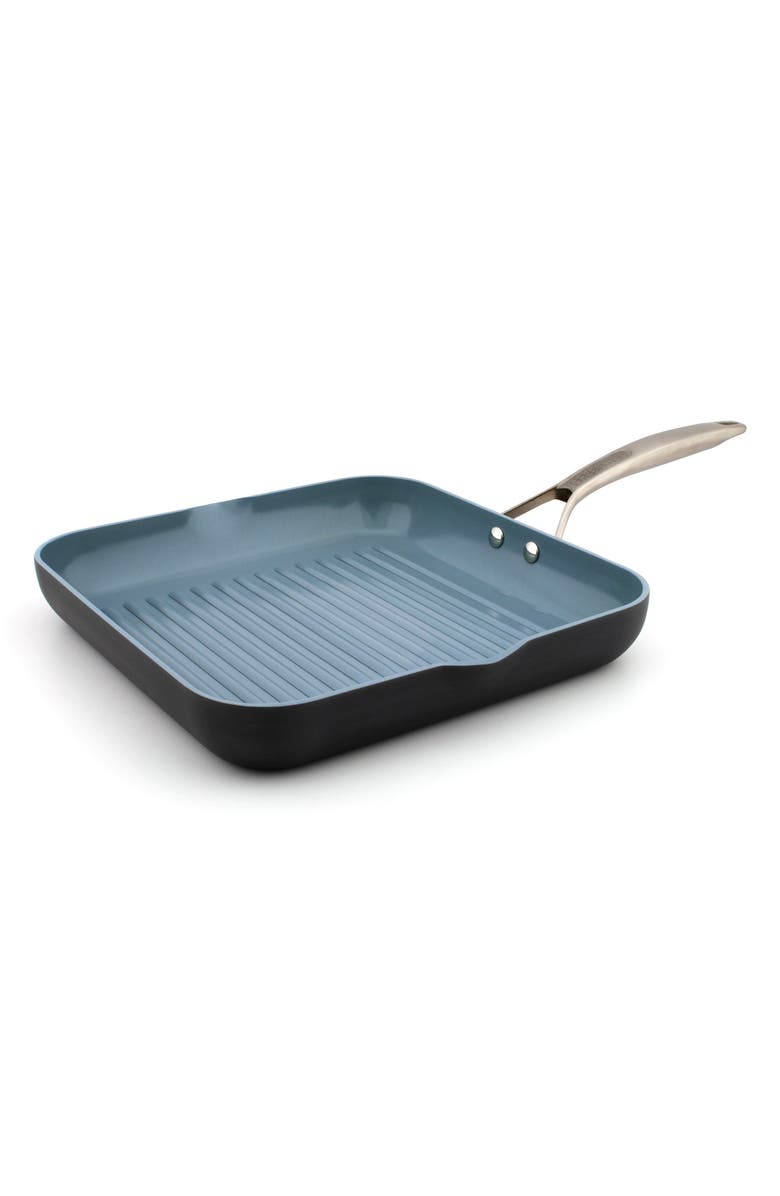 GreenPan Paris 11-Inch Anodized Aluminum Ceramic Nonstick Grill Pan, Main, color, 