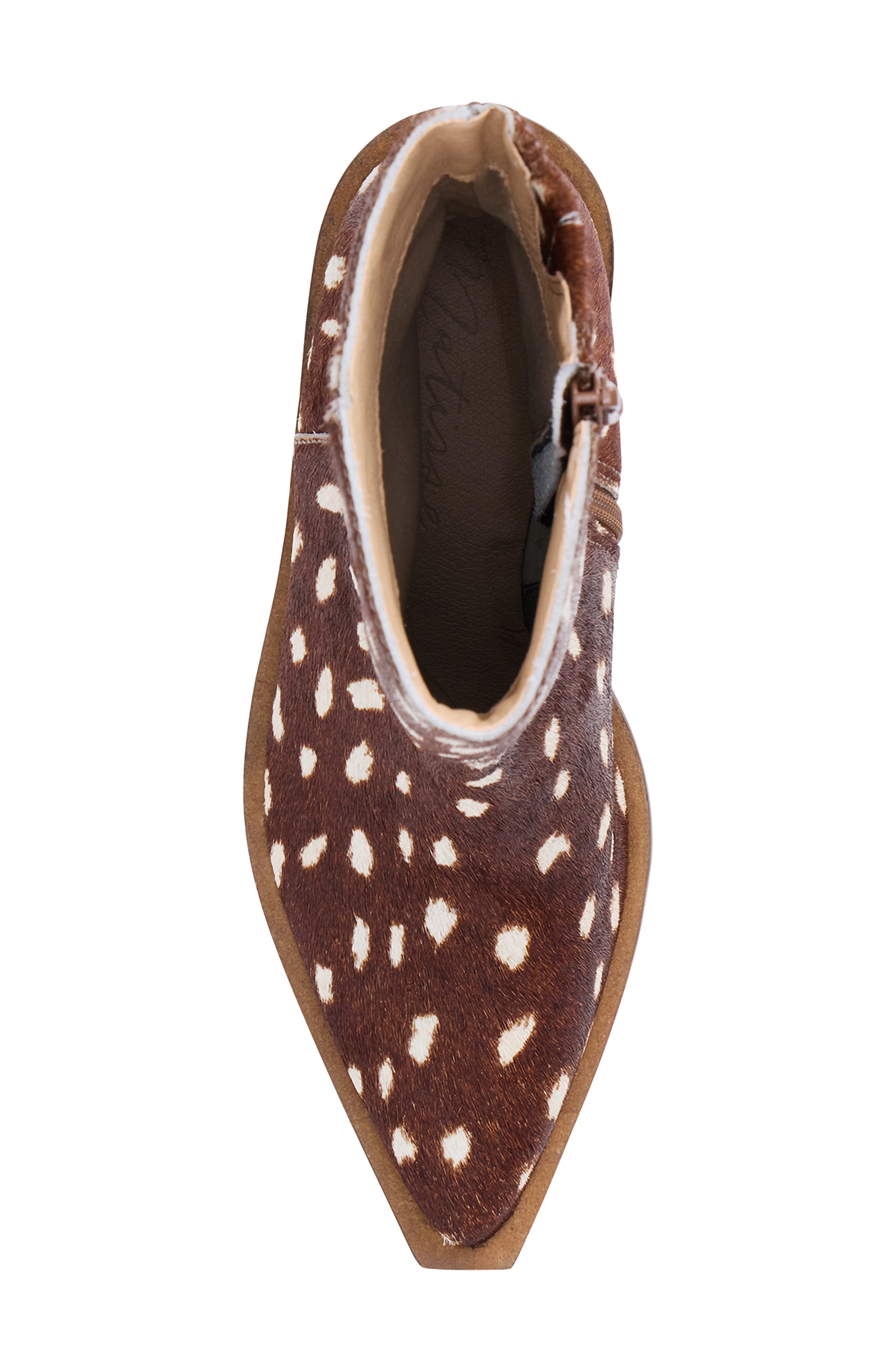 Cleo Pointed Toe Bootie, Alternate, color, BAMBI
