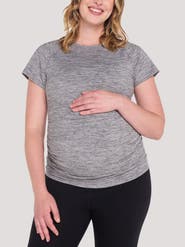 MOTHERHOOD MATERNITY Crew Neck Short Sleeve Active Tee