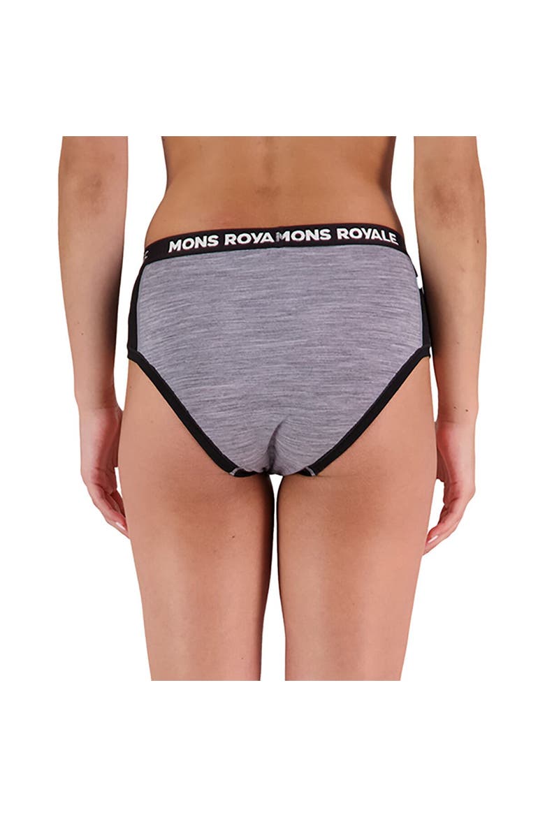 Sylvia Boyleg Underwear - Women's, Alternate, color, Grey Heather/Black