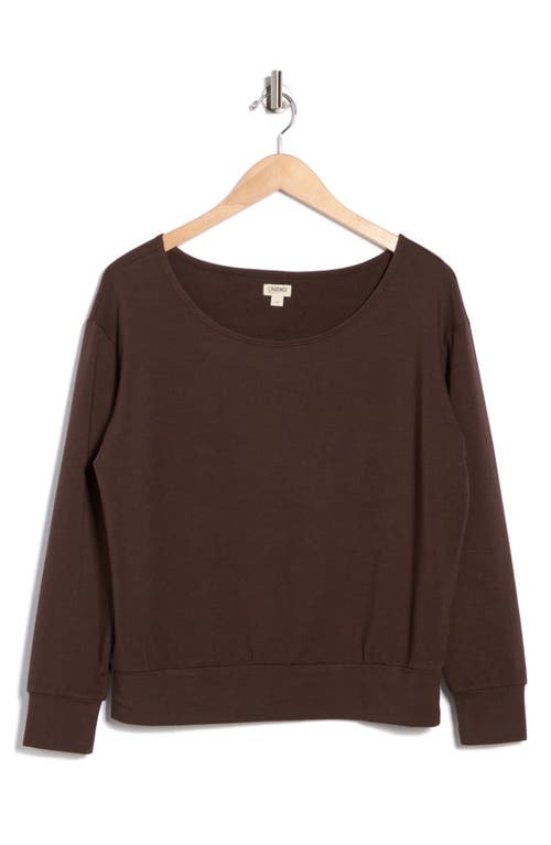 L Agence L'agence Kimora Off The Shoulder Top In Brown