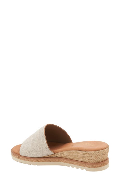 Andre Assous André Assous Nessie Platform Wedge Sandal In Brown