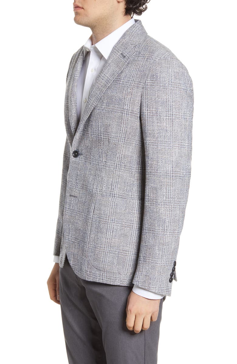 Nordstrom Signature Trim Fit Plaid Sport Coat, Alternate, color, 