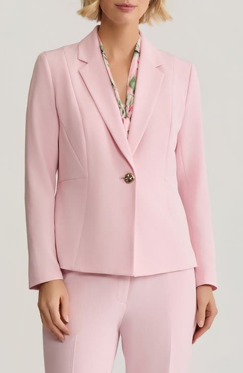 Princess Seam Crepe Blazer (Regular & Petite)