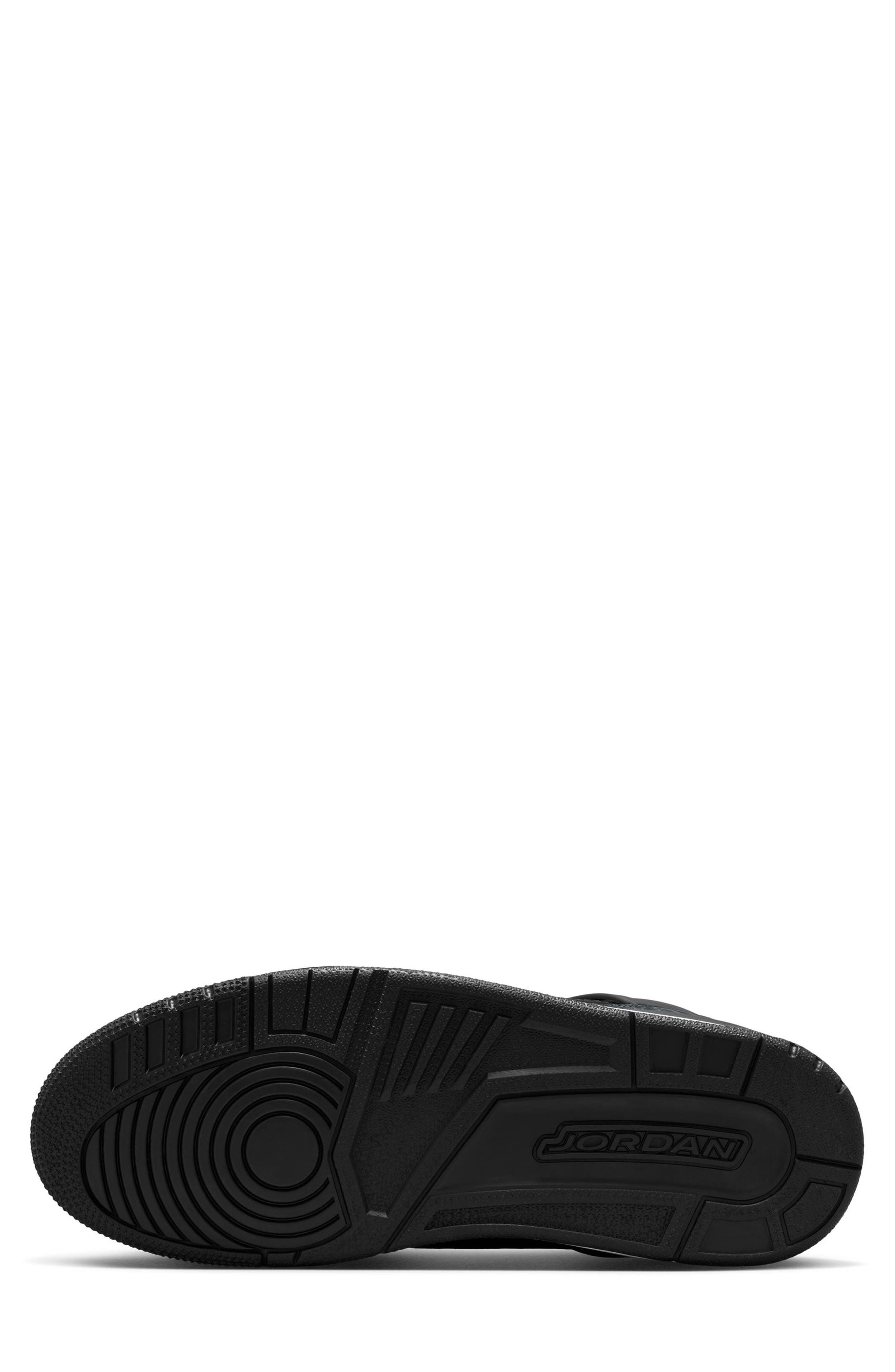 Jordan Spizike Low Sneaker, Alternate, color, Black/White