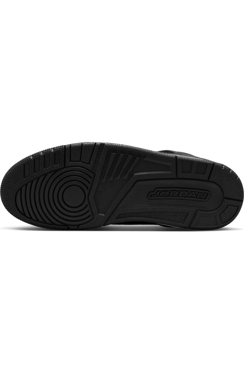 Jordan Spizike Low Sneaker, Alternate, color, Black/White
