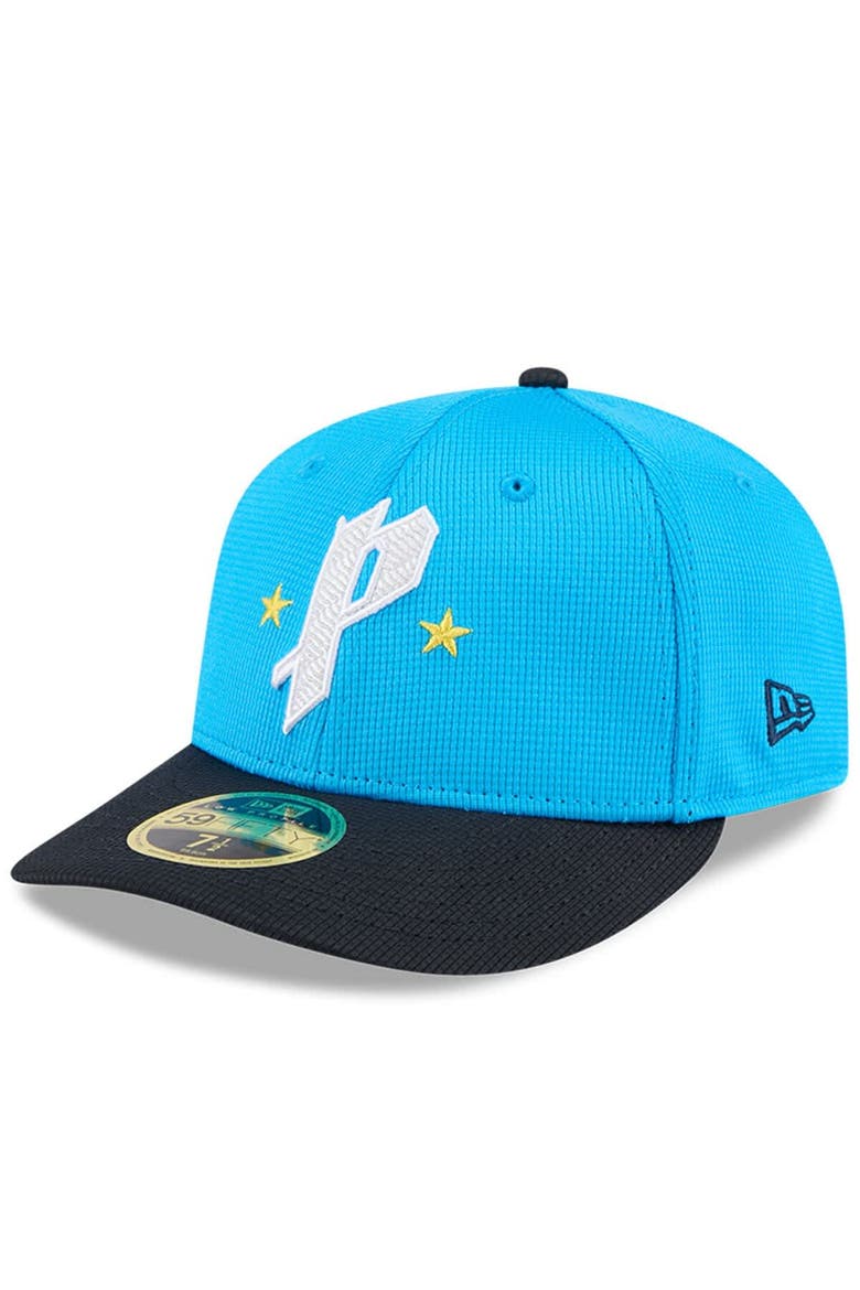 Men's New Era Neptune Blue/Navy Philadelphia Phillies City Connect Batting Practice Low Profile 59FIFTY Fitted Hat, Main, color, Neptune Blue