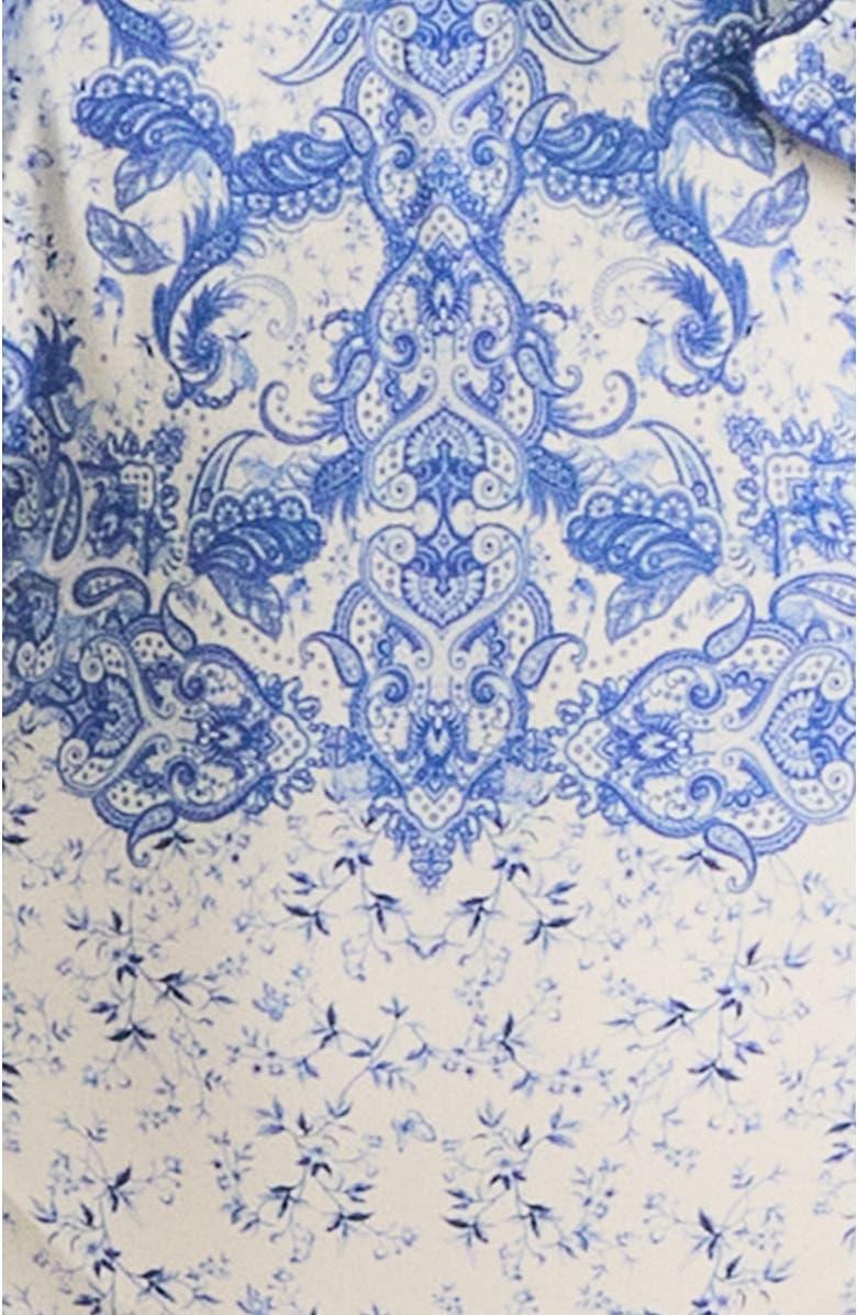 Aqua Blu Willow Sylvie One Piece, Alternate, color, Blue