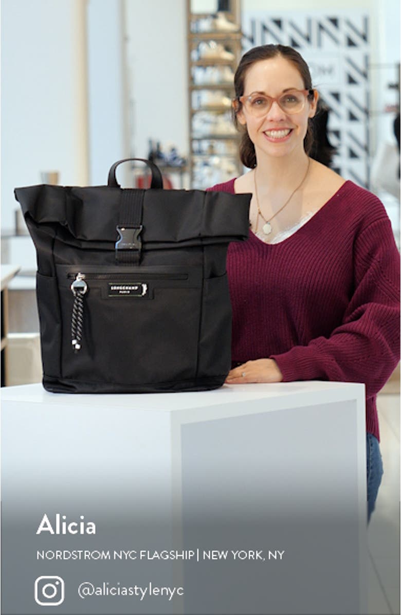 Green District Flap Backpack, sales video thumbnail