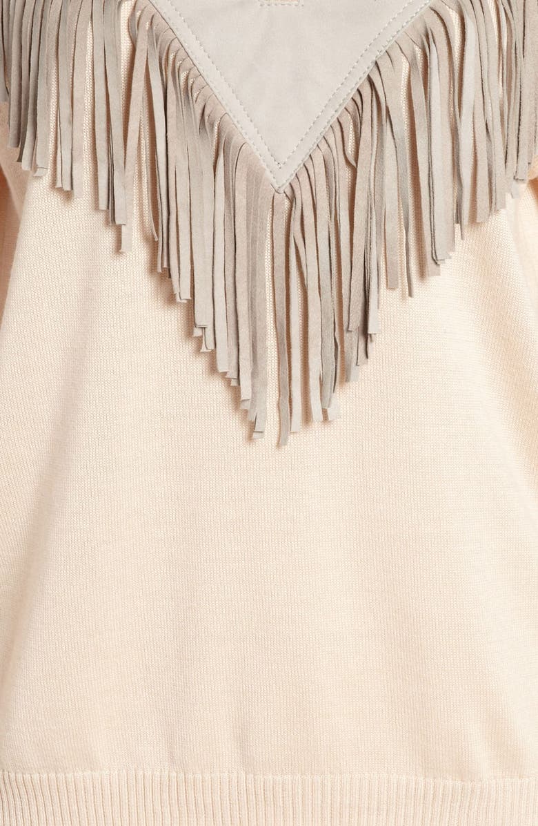Piper Fringe Sweater, Alternate, color, 