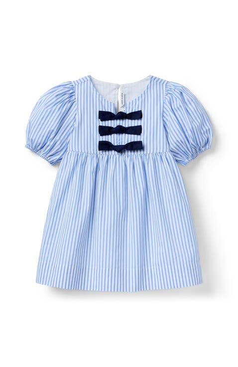 Striped Bow Dress (Infant)