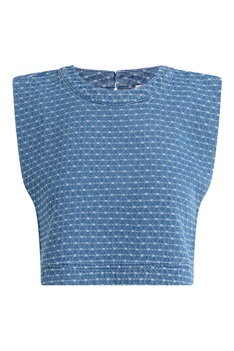 The Arlo Texture Crop Top, Alternate, color, BERLIN