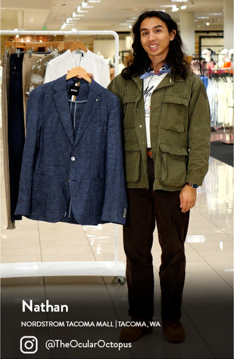 Hanry Linen & Virgin Wool Sport Coat, sales video thumbnail